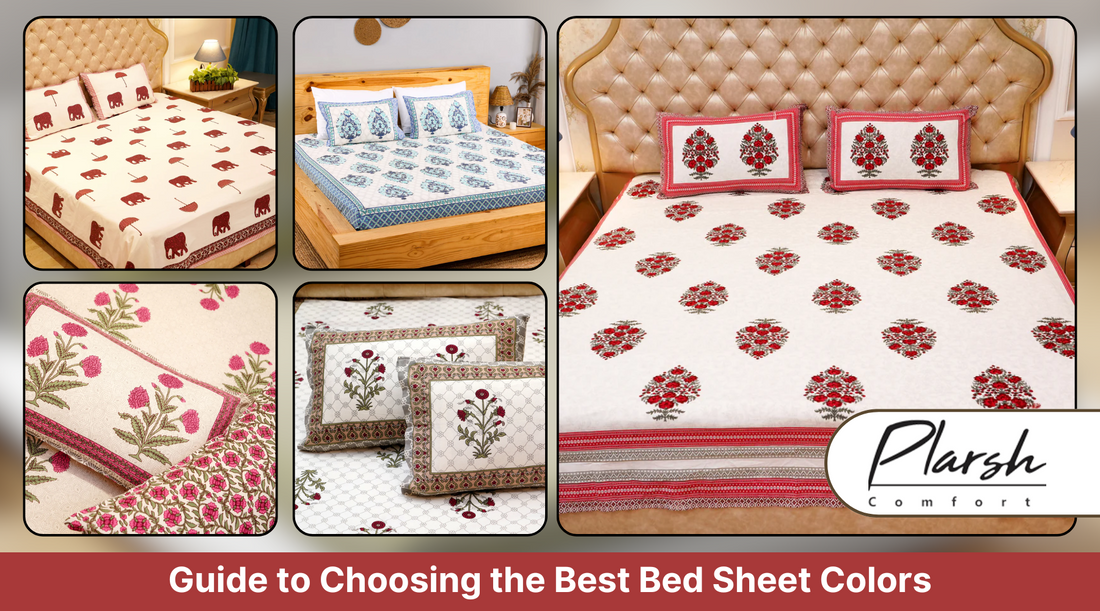 Guide to Choosing the Best Bed Sheet Colors For Your Bedroom