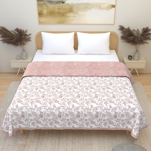 Premium Soft Flannel Dohar - Pure Cotton Reversible Double Bed