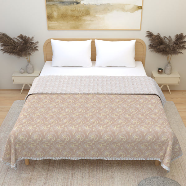 Premium Soft Flannel Dohar - Pure Cotton Reversible Double Bed