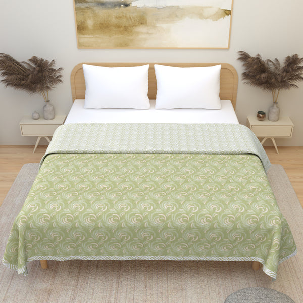 Premium Soft Flannel Dohar - Pure Cotton Reversible Double Bed