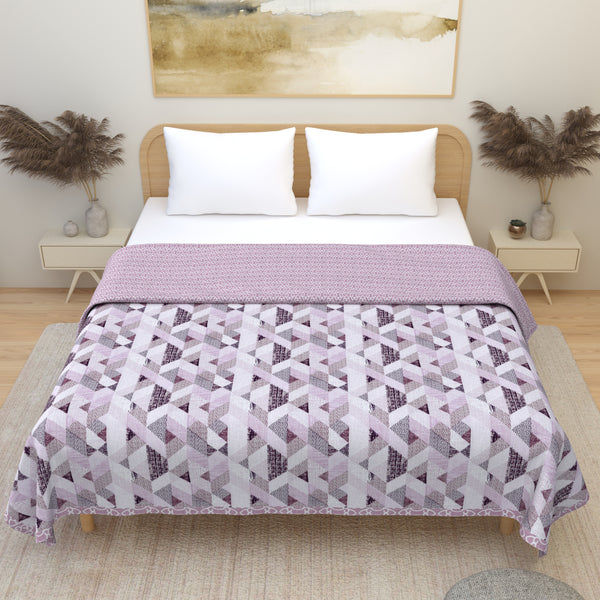 Premium Soft Flannel Dohar - Pure Cotton Reversible Double Bed