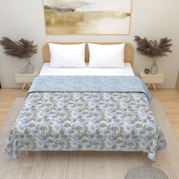 Premium Soft Flannel Dohar - Pure Cotton Reversible Double Bed